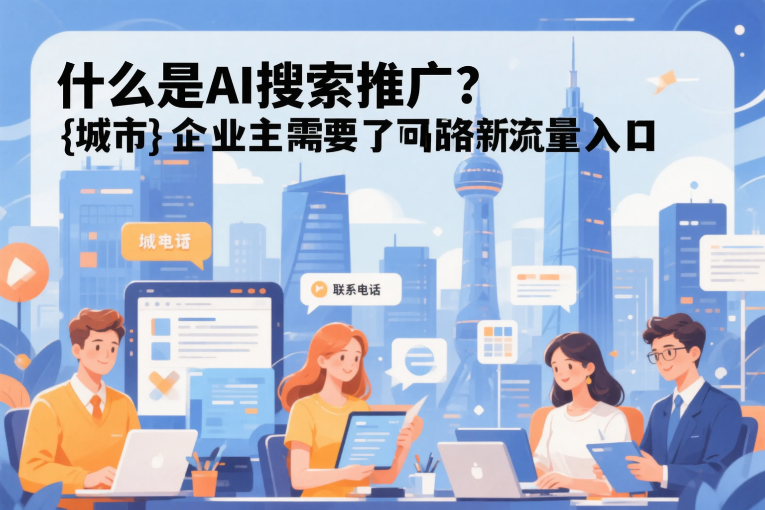 什么是AI搜索推广？贵港企业主需要了解的新流量入口