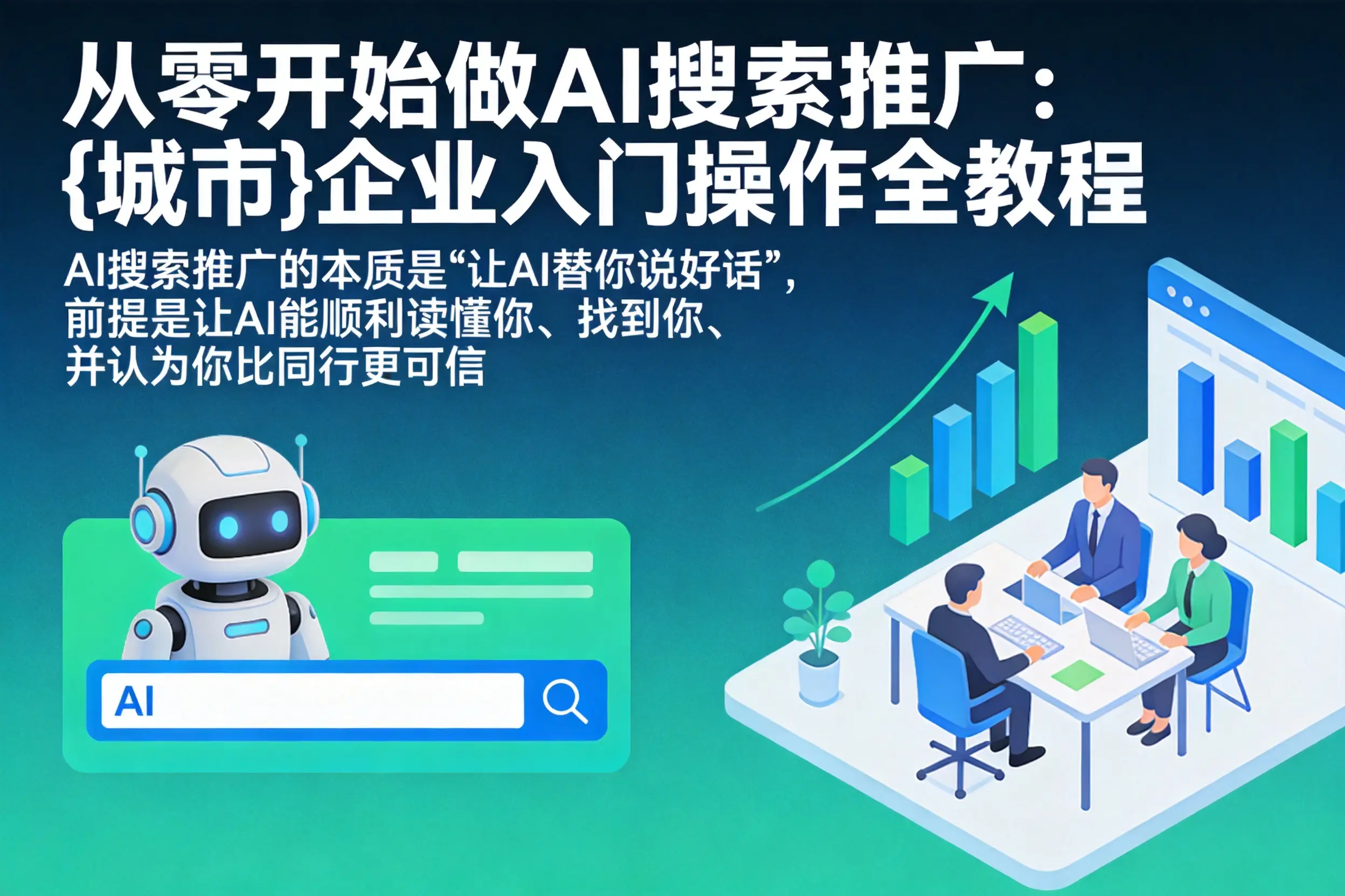 从零开始做AI搜索推广：贵港企业入门操作全教程