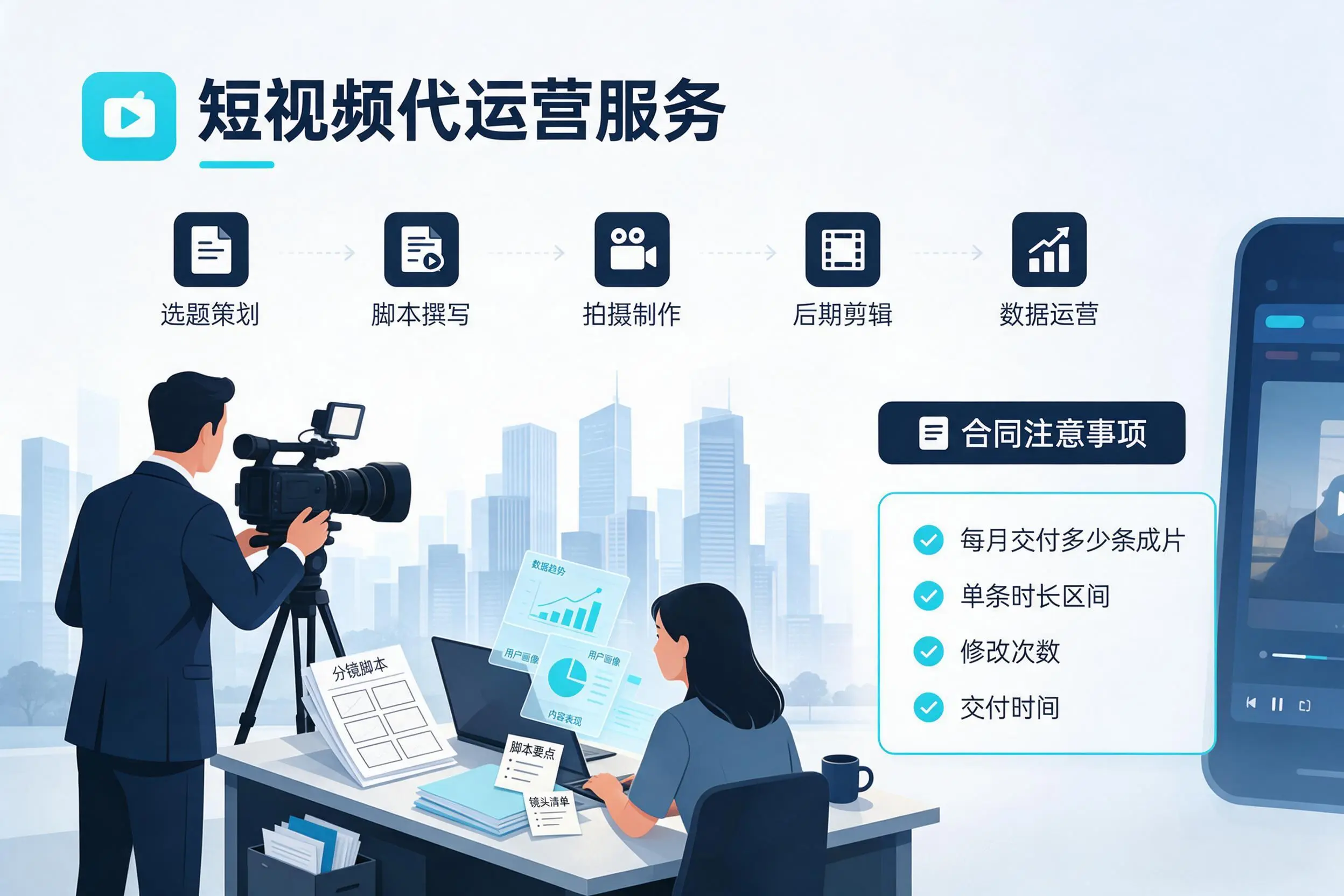 短视频代运营包含哪些服务？贵港企业常见问题科普